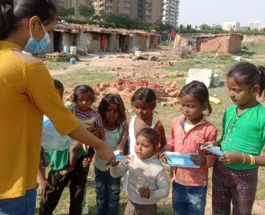 Covid Mask Distribution